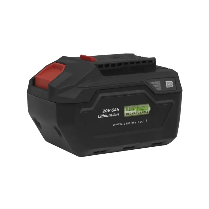 Sealey Power Tool Battery 20V 6Ah SV20 Series Lithium-ion