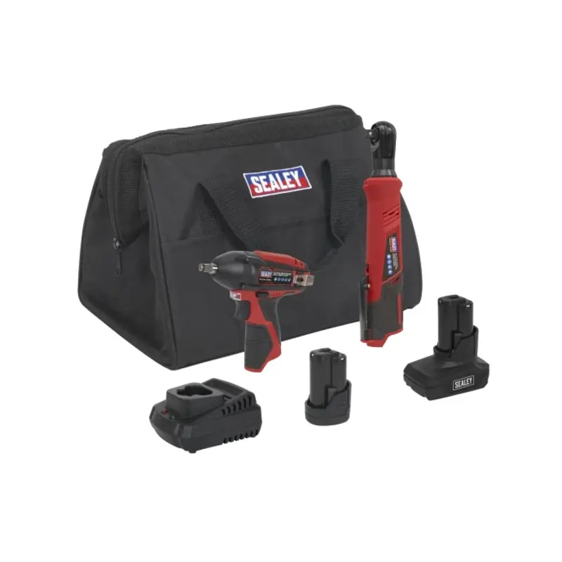 Sealey 2 x 12V SV12 Series  Cordless Power Tool Combo Kit