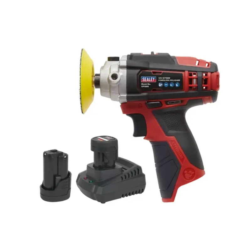 Sealey Cordless Polisher Kit 71mm 12V SV12 Series - 2 Batteries