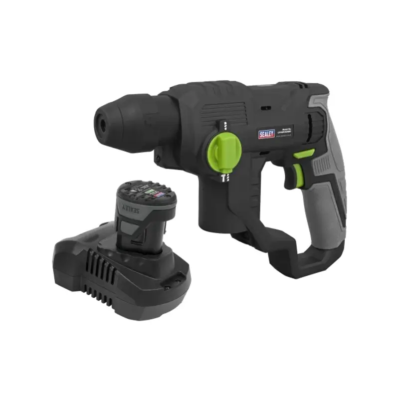 Sealey Cordless SDS Plus Rotary Hammer Drill Kit 10.8V 2Ah SV10.8