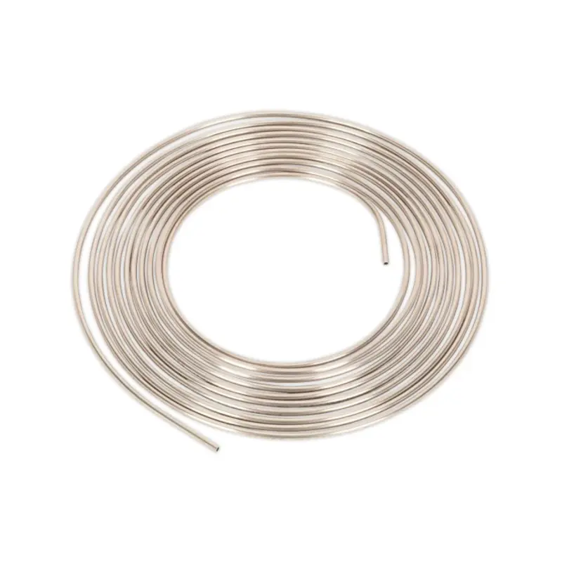 Sealey Brake Pipe Seamless Tube Cupro-Nickel 22 Gauge 3/16" x 25ft BS EN 12449 CW024A