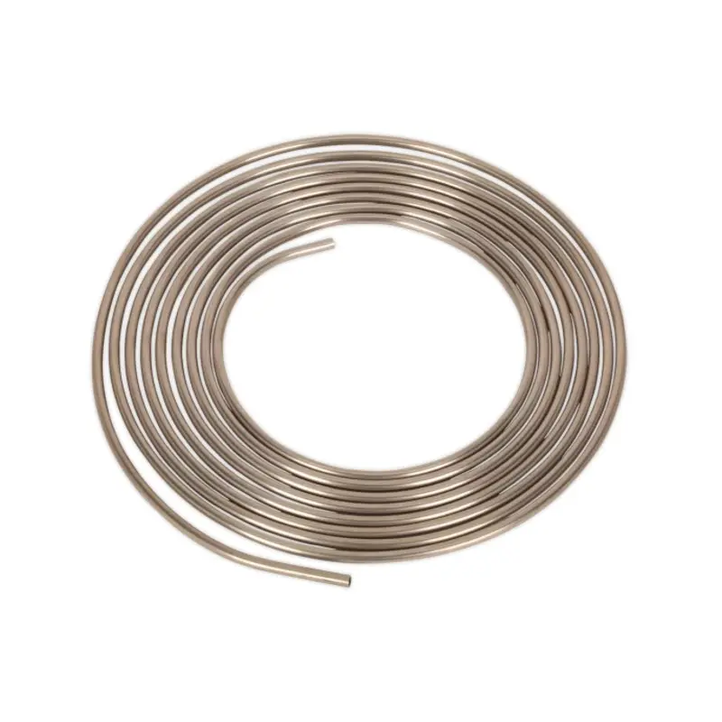 Sealey Brake Pipe Seamless Tube Cupro-Nickel 22 Gauge 5/16" x 25ft BS EN 12449 CW024A