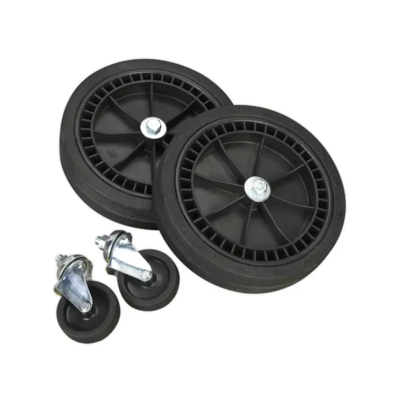 Sealey Wheel Kit for Fixed Compressors - 2 Castors & 2 Fixed