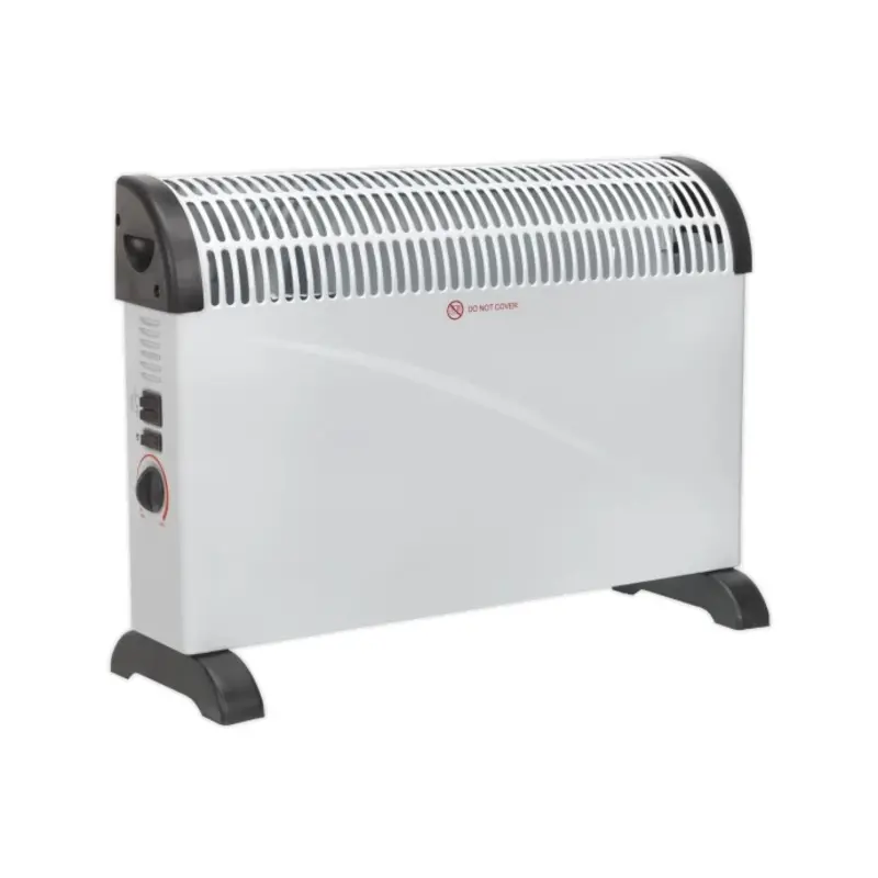 Sealey Convector Heater 2000W 3 Heat Settings Thermostat Turbo Fan