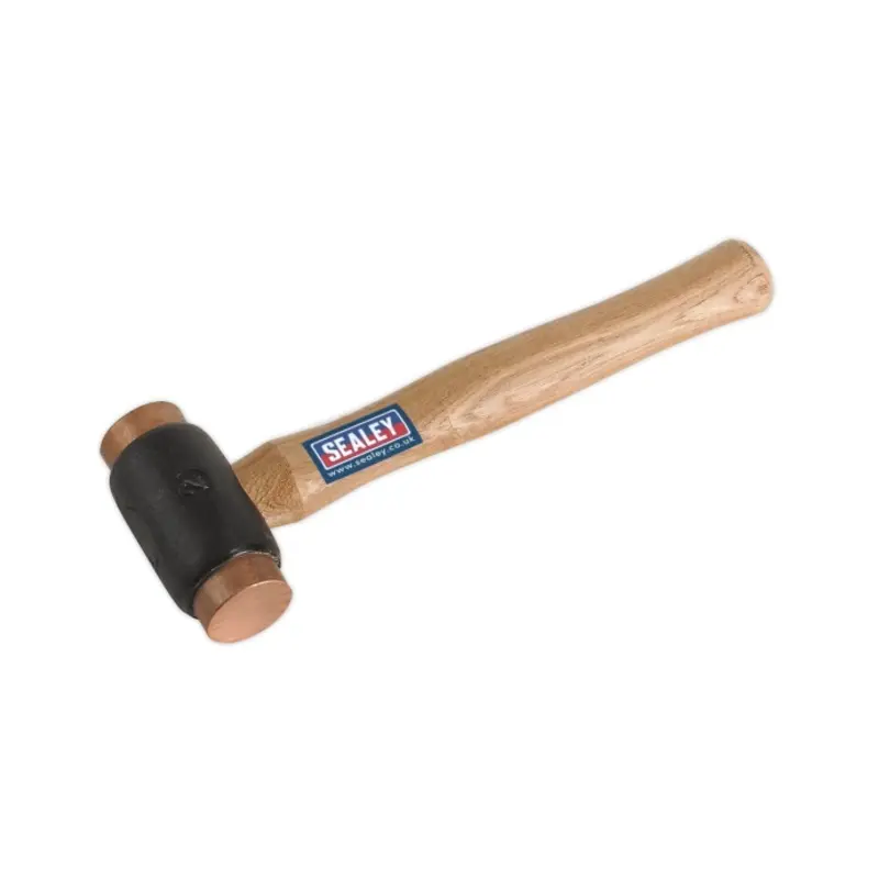 Sealey Copper Faced Hammer 2.75lb Hickory Shaft