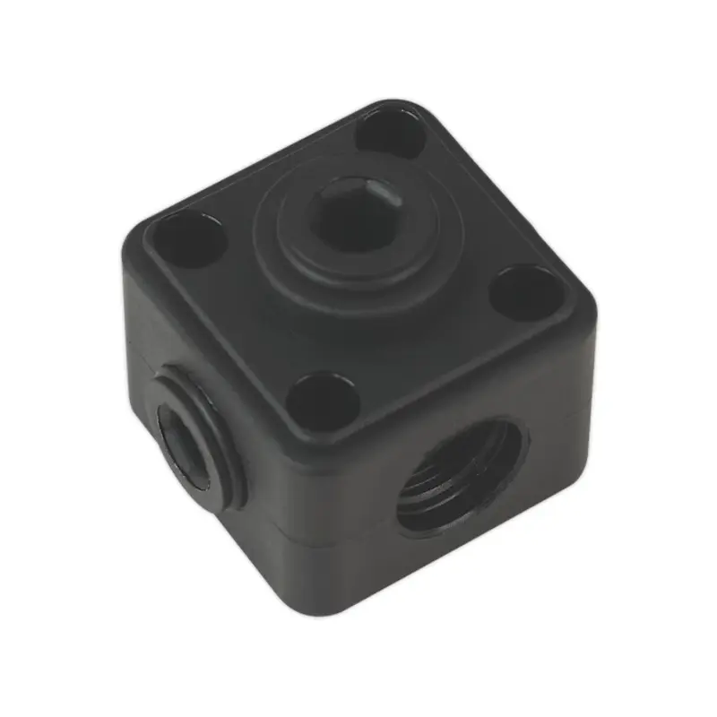 Sealey Porting Block 5 x 1/2"BSP Connection (John Guest Speedfit - JG-L-WSK)