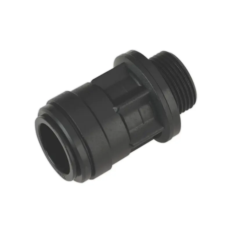 Sealey Straight Adaptor 22mm 3/4"BSP Pack of 2 (John Guest Speedfit - PM012216E)