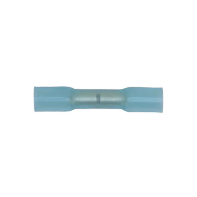 Sealey Heat Shrink Butt Connector Terminal 5.8mm Blue Pack of 100