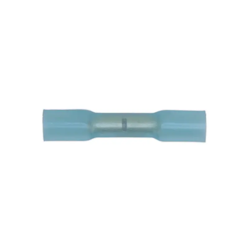 Sealey Heat Shrink Butt Connector Terminal 5.8mm Blue Pack of 50