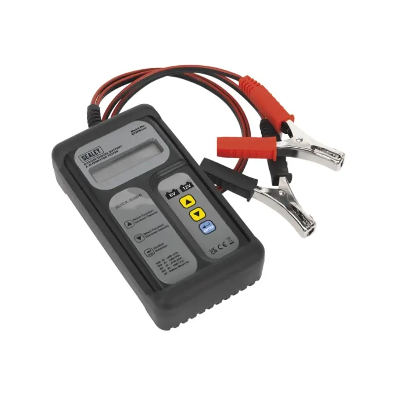 Sealey Digital Battery & Alternator Tester 6-12V Battery 6, 12, 24V Alternator