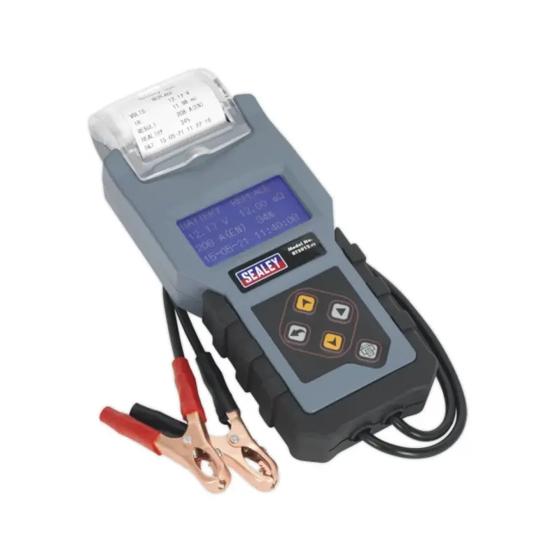 Sealey Digital Battery & Alternator Tester with Printer 12V