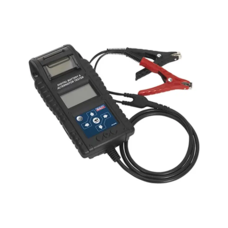 Sealey Digital Start/Stop Battery & Alternator Tester with Printer 6/12/24V