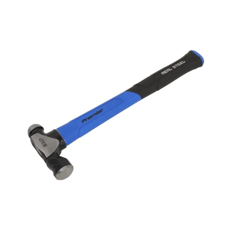 Sealey Ball Pein Hammer with Fibreglass Shaft 24oz
