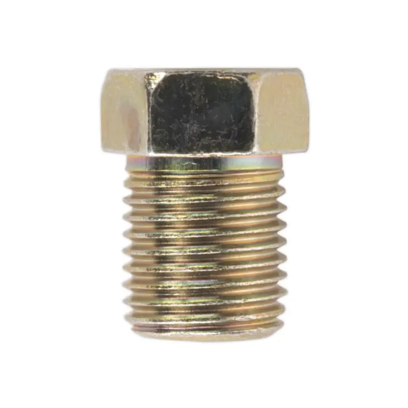 Sealey Brake Pipe Nut M10 x 1mm Full Thread Male Pack of 25