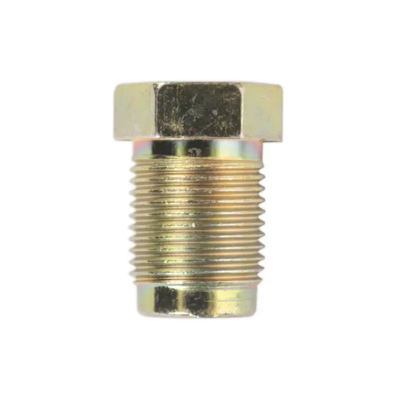 Sealey Brake Pipe Nut M12 x 1mm Male 1/4" Pipe DIN Form Pack of 10