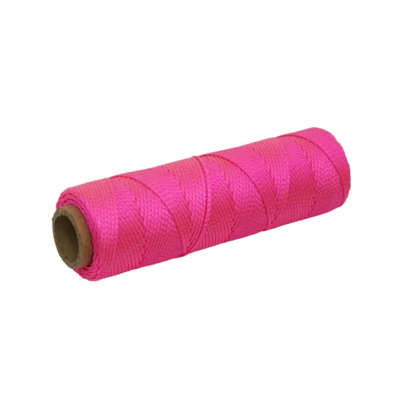 Sealey Braided Pink Nylon Brick Line - 76m