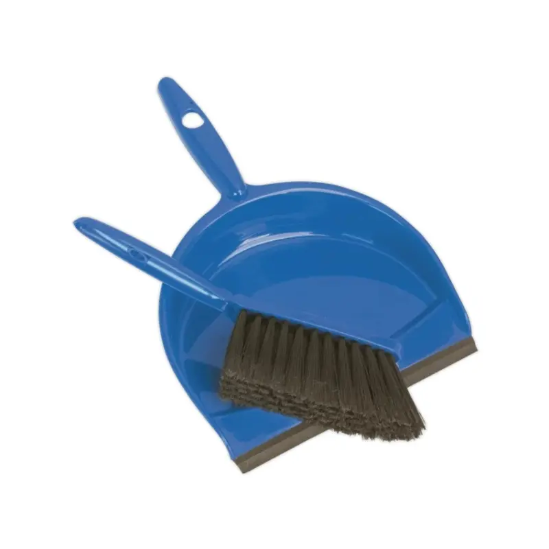 Sealey Dustpan & Brush Set Composite