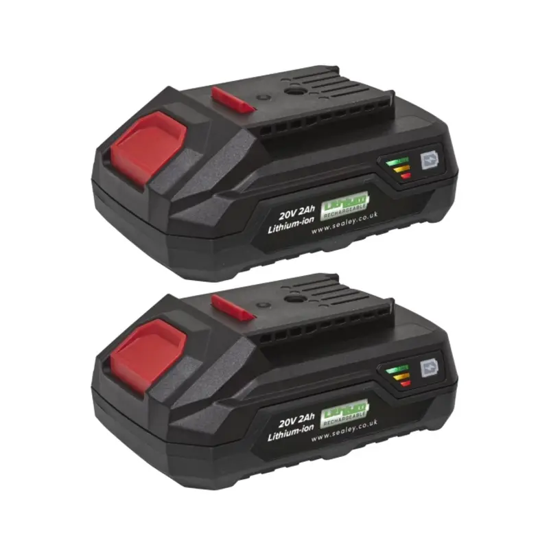 Sealey Power Tool Battery Pack 20V 2Ah Kit for SV20 Series