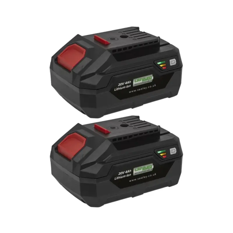 Sealey Power Tool Battery Pack 20V 4Ah Kit for SV20 Series