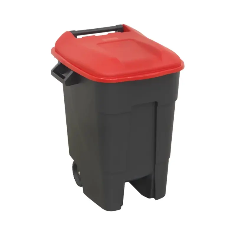 Sealey Refuse/Wheelie Bin 100L - Red