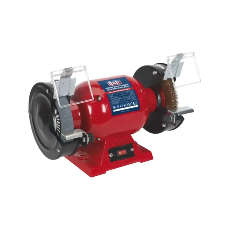 Sealey Bench Grinder 150mm with Wire Wheel 370W/230V