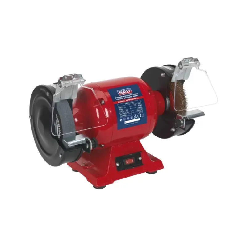 Sealey Bench Grinder 150mm with Wire Wheel 450W/230V Heavy-Duty