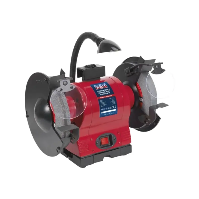 Sealey Bench Grinder 200mm with Worklight 550W/230V