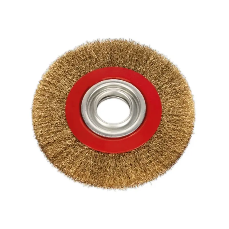 Sealey Crimped Wire Wheel 150 x 13mm 32mm Bore Narrow