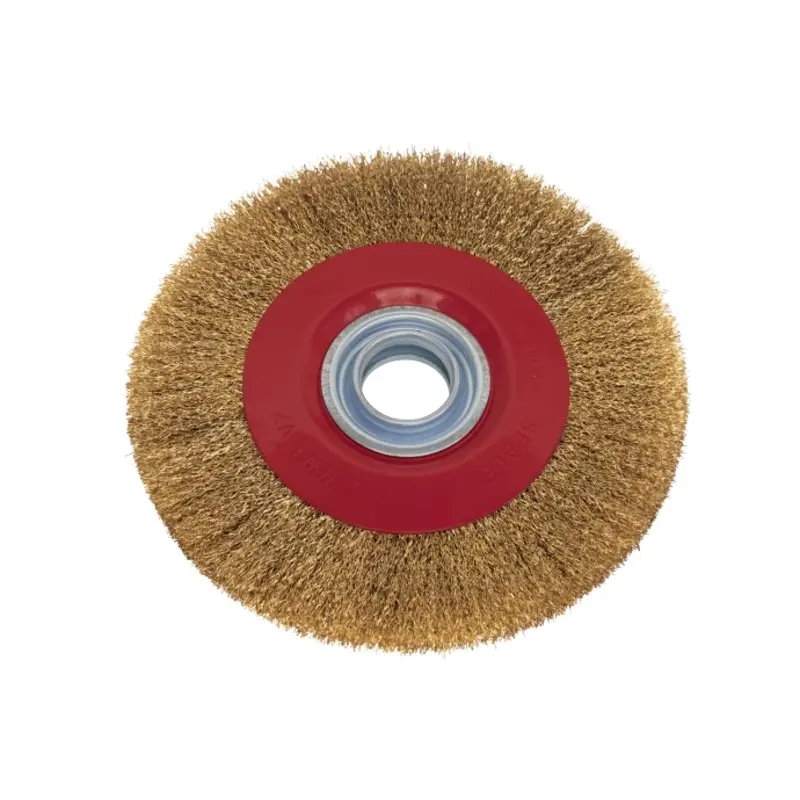 Sealey Crimped Wire Wheel 200 x 13mm 32mm Bore Narrow