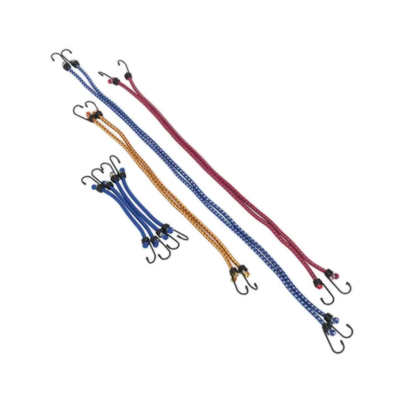 Sealey Elastic Cord Set 10pc