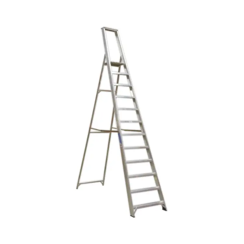Sealey Aluminium Step Ladder 12-Tread Industrial BS 2037/1