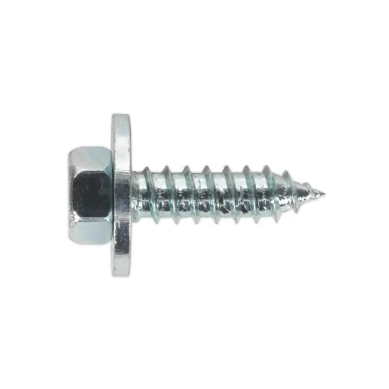 Sealey Acme Screw with Captive Washer #12 x 3/4" Zinc Pack of 100