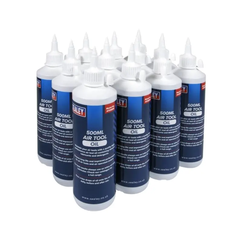 Sealey Air Tool Oil 500ml Pack of 12