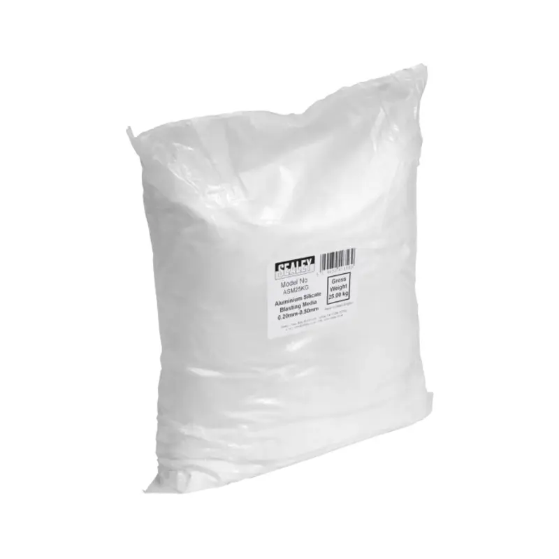 Sealey Aluminium Silicate Blasting Media 0.20-0.50mm