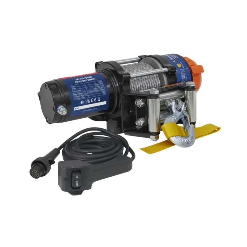 Sealey ATV/Quad Recovery Winch 1135kg (2500lb) Line Pull 12V