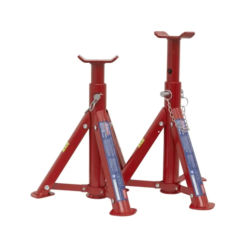 Sealey Axle Stands (Pair) 2 Tonne Capacity per Stand - Folding Type