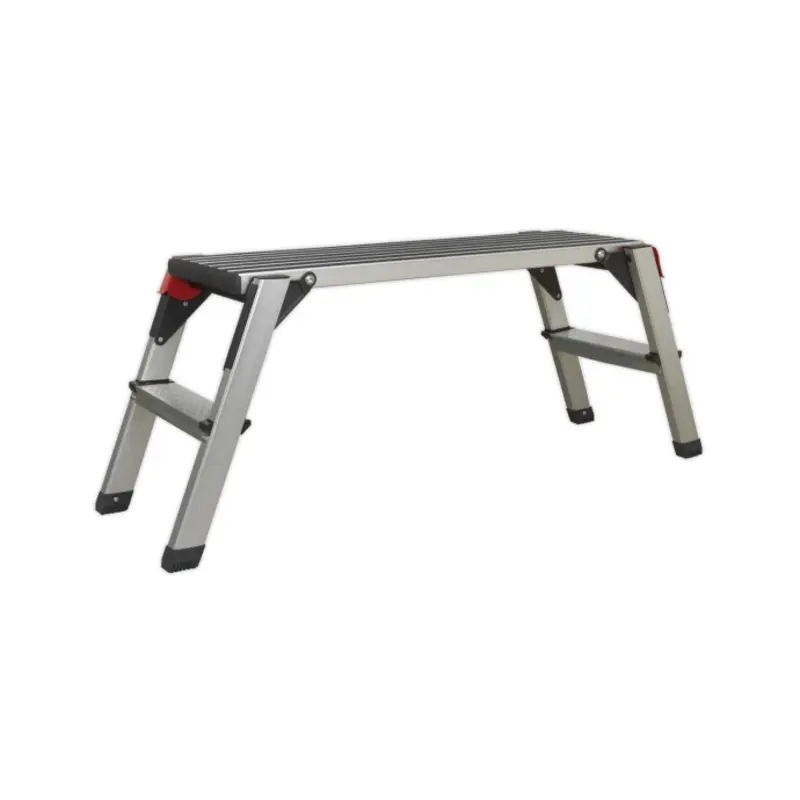 Sealey Aluminium Folding Platform 2-Tread EN 131-4