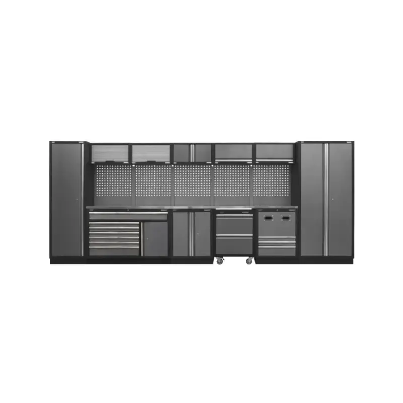 Sealey Superline PRO 4.9m Storage System - Stainless Steel Worktop