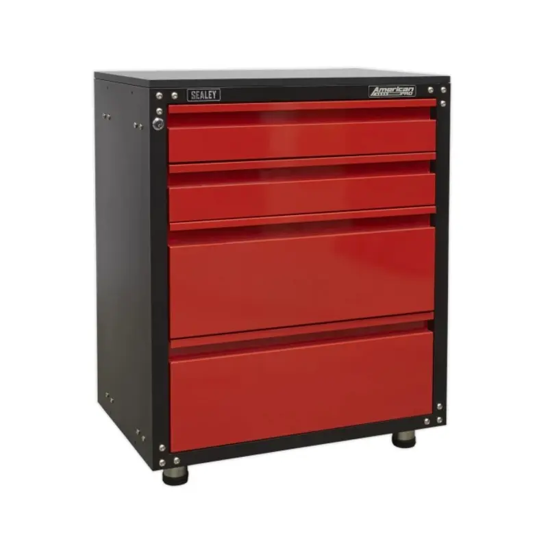 Sealey Modular 4 Drawer Cabinet with Worktop 665mm