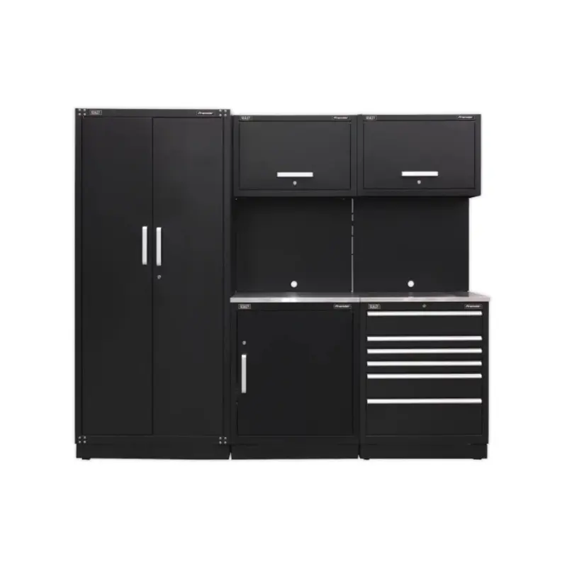 Sealey Premier 2.5m Storage System - Stainless Worktop