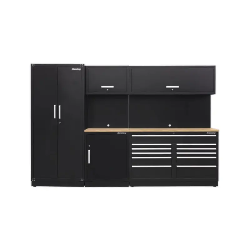 Sealey Premier 3.3m Storage System - Oak Worktop