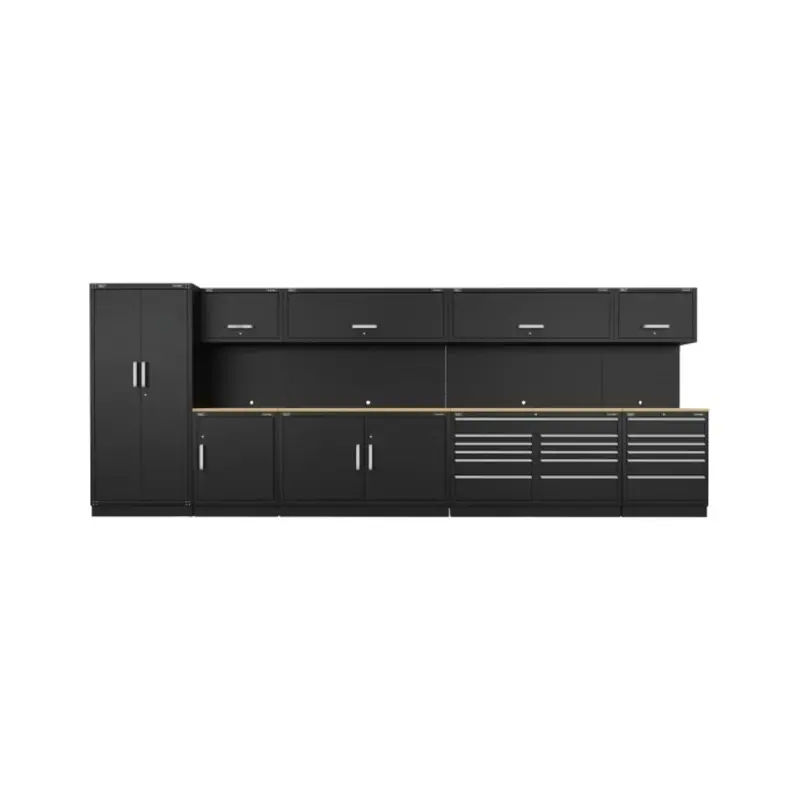 Sealey Premier 5.6m Storage System - Oak Worktop