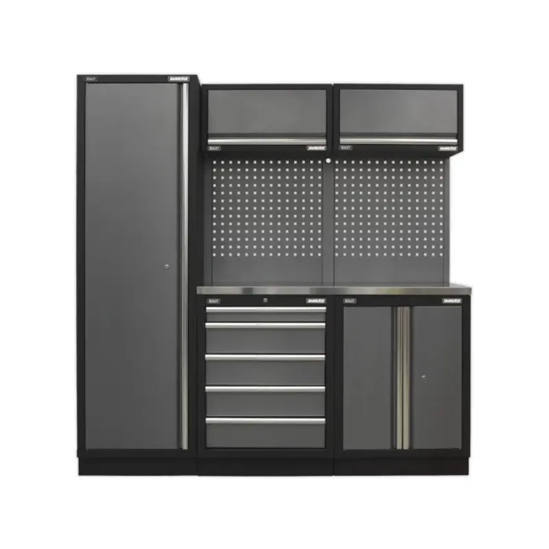 Sealey Superline PRO 2.0m Storage System - Stainless Worktop