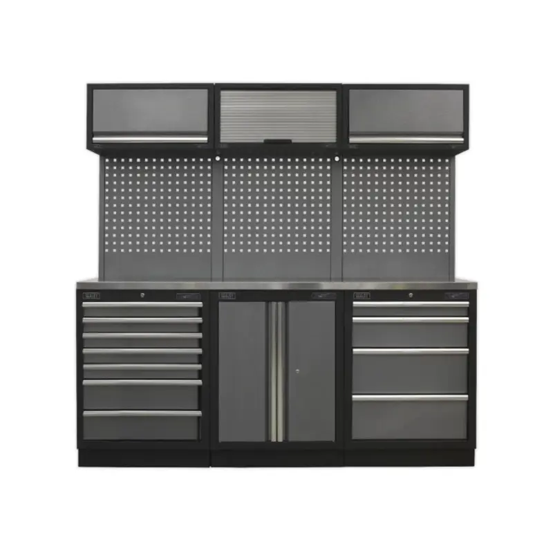 Sealey Superline PRO 2m Storage System - Stainless Worktop