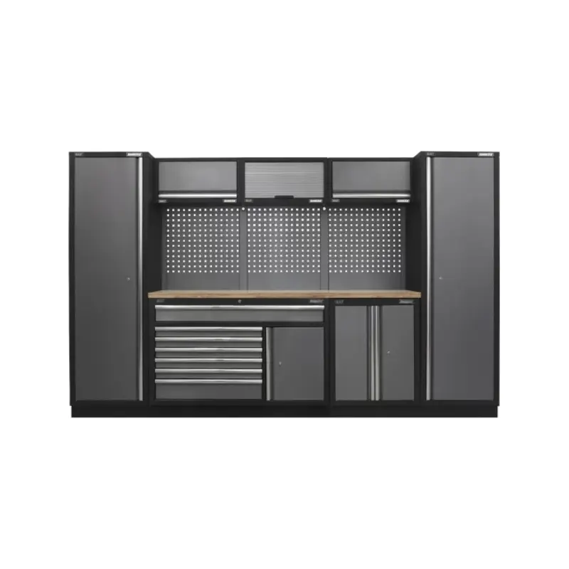 Sealey Superline PRO 3.24m Storage System - Pressed Wood Worktop