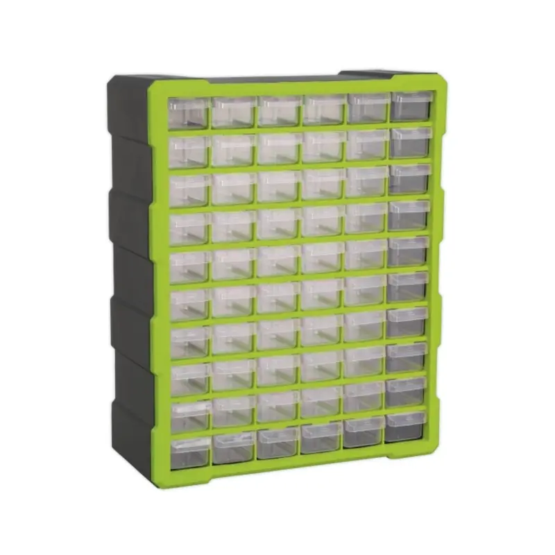 Sealey Cabinet Box 60 Drawer - Green/Black