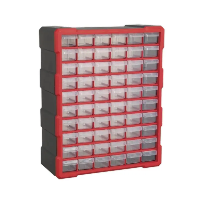 Sealey Cabinet Box 60 Drawer - Red/Black