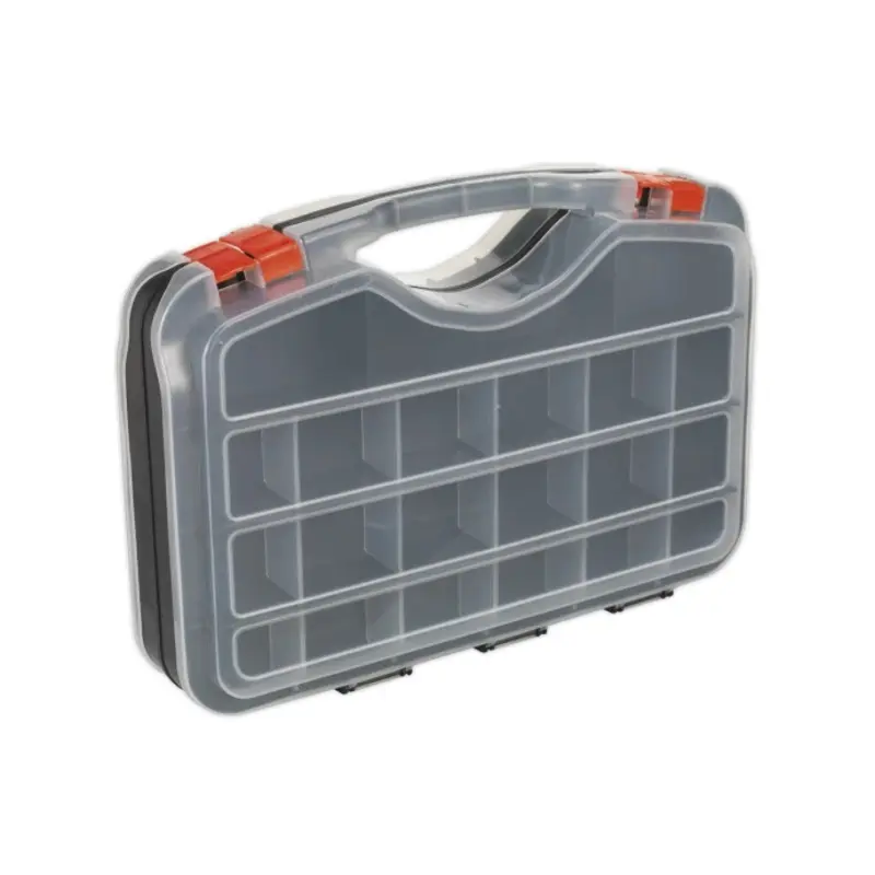 Sealey Parts Storage Case 42 Compartment Double-Sided