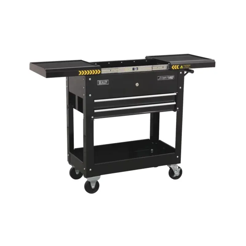 Sealey Mobile Tool & Parts Trolley - Black