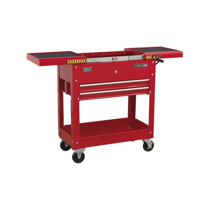 Sealey Mobile Tool & Parts Trolley - Red